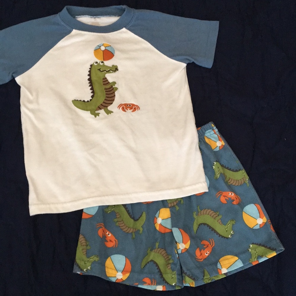 Boys Gymboree Pajama Shorts Set